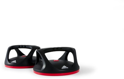 ADIDAS Swivel Push-up Bar(Black, Grey)