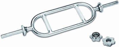 

B FIT USA Bar with Coller Triceps Bar(Silver)