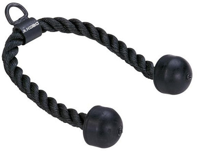 

Kobo Rope/Fitness Triceps Bar(Black)