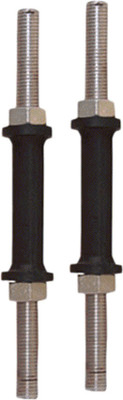 Three Diamond Rod 14inch Grip Weight Lifting Bar(Black)