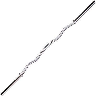

Vinex Weight Lifting Rod - Curl (25 MM, 4 Feet Length) Multi-training Bar(Grey)