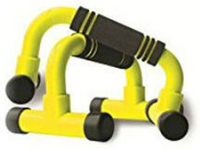 

Shrih Heavy Duty Non Metalic Push-up Bar(Yellow), Yellow black