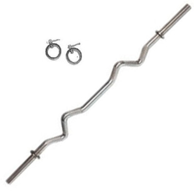 Three Diamond Rod 3ft New Product Weight Lifting Bar(Silver)