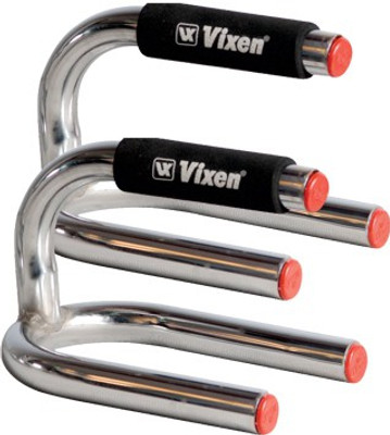 

Vixen VX - 1000 Push-up Bar(Silver, Black), Black;chrome