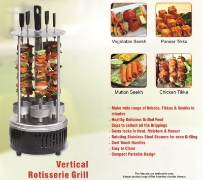 Bajaj kebab & grill deals electric tandoor black