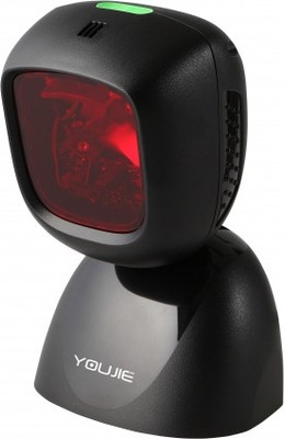 

Youjie YJ5900-1-USB-I Hands Free Omni Directional Fixed Scanner by Honeywell YJ5900 -Black Omni-Directional Barcode Scanner(Stationary)