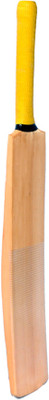 

NORTH INDIA SPORTS YELLOW GRIP PLAIN Poplar Willow Cricket Bat(700-1200 g