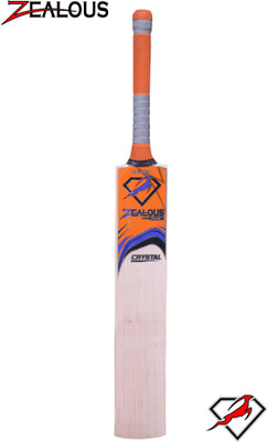 

Zealous Sports ZS Topaz English Willow Cricket Bat(Short Handle, 1100 g)
