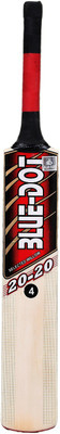 Blue Dot 2020 Leather Kashmir Willow Cricket Bat(3, 600-650 g)