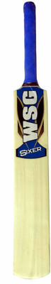 

WSG Sixer For tennis Ball Poplar Willow Cricket Bat(Long Handle, 800-1100 g)