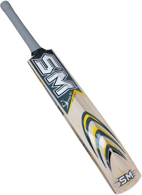 

SM Black Buster Kashmir Willow Cricket Bat(Short Handle, 1.4 kilograms g)