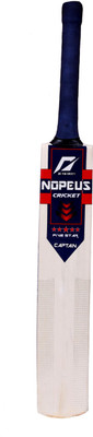 

Nopeus BLUE RED CAPTAIN Poplar Willow Cricket Bat(6, 1050 g)