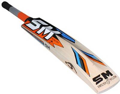 SM Sultan English Willow Cricket Bat, Short Handle