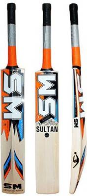 SM Sultan English Willow Cricket Bat, Short Handle