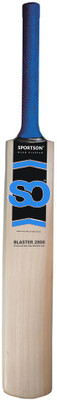 

SportsOn Tennis Blaster 2000 Poplar Willow Cricket Bat(Short Handle, 990 g)