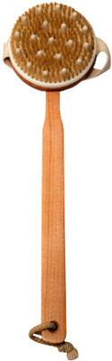 

Filone BS05 BRISTLE BATH BRUSH WITH MASSAGER BROWN
