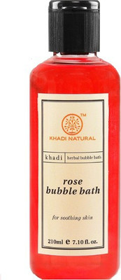 

Khadi Natural Rose Aromatic Bubble Bath(210 ml)