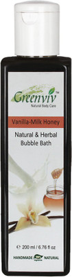 

Greenviv Natural & Herbal Milk & Honey Bubble Bath(200 ml)