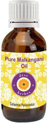 20% OFF on Deve Herbes Pure Malkangani Oil 30ml (Celastrus Paniculatus)(30 ml) 20% OFF on Deve Herbes Pure Malkangani Oil 30ml (Celastrus Paniculatus)(30 ml)