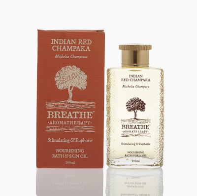 

Breathe Aromatherapy Indian Red Champaka Bath And Skin Oil(100 ml)