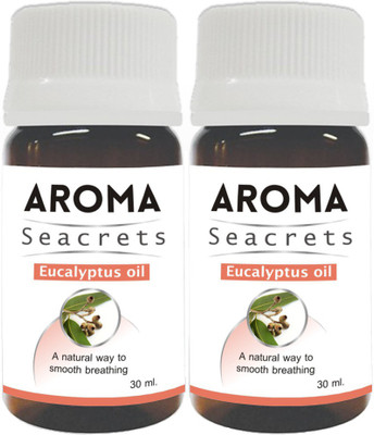

Aroma Seacrets Eucalyptus Oil (30ml) - Pack of 2(60 ml)