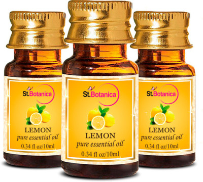 

St.Botanica Lemon Pure Aroma Essential Oil - 3 Bottles(30 ml)