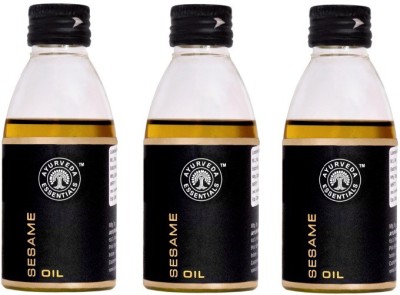 

Ayurveda Essentials 100% Pure, Natural and Cold Pressed Sesame Oil 100 ml x 3 offer(300 ml)