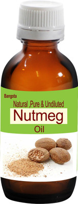 Bangota Nutmeg Oil - Natural, Pure & Undiluted -100 ml(100 ml)