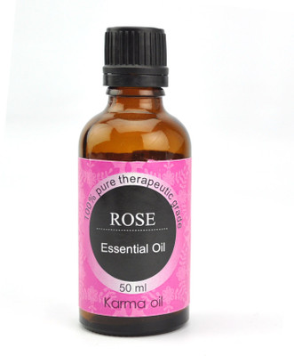 

Karmakara 100% pure Therapeutic Grade undiluted essential oils in 50 ml Bottles-rose oil(50 ml)
