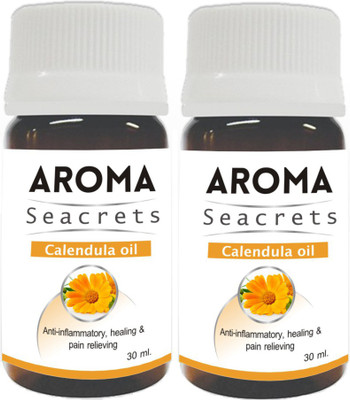 

Aroma Seacrets Calendula Oil (30ml) - Pack of 2(60 ml)
