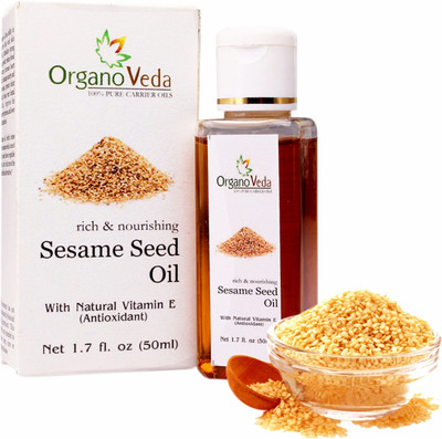 

Organo Veda Pure Carrier Sesame seed Oil(50 ml)