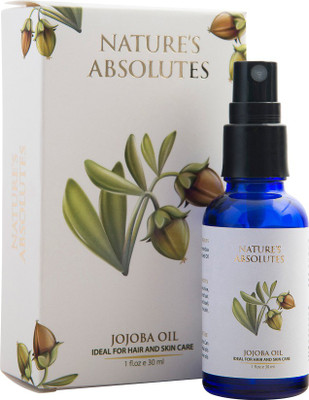 

Nature's Absolutes Organic Jojoba Carrier Oil for Hair & Face - 30 ml - 100% Pure & Natural Cold Pressed Unrefined oil(30 ml)