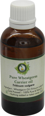 R V Essential Pure Wheatgerm Carrier Oil 50ml- Triticum Vulgare(50 ml)