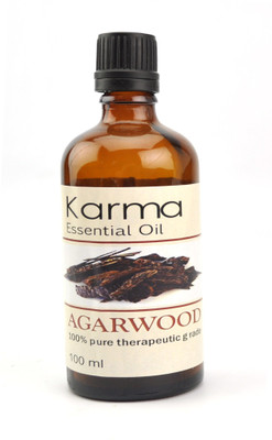 

Karmakara 100% Pure Therapeutic Grade Undiluted Essential Oils In Bottles-Agarwood Oil(100 ml)