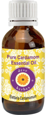 

DèVe Herbes Pure Cardamon Essential Oil - Elettaria Cardamomum(10 ml)