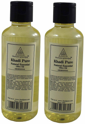 

Khadi Pure Olive Oil - Pure & Natural Essential Oil(420 ml)