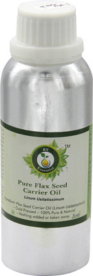 

R V Essential Pure Flax Seed Carrier Oil 630ml- Linum Usitatissimum(630 ml)