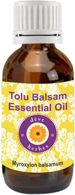 

Deve Herbes Pure Tolu Balsam Essential Oil 15ml (Myroxylon balsamum)(15 ml)