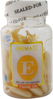 

Forteens 60 Vitamin E Facial (Yellow) Capsules Oil(60 g)