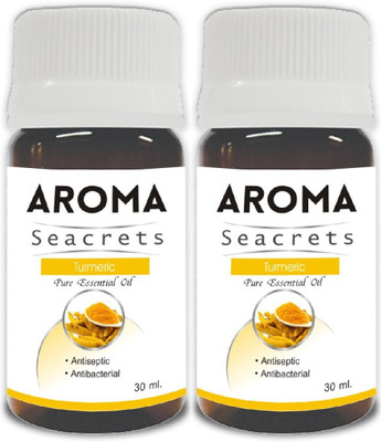 

Aroma Seacrets Turmeric Pure Essential Oil (30ml) - Pack of 2(60 ml)