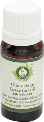 

R V Essential Pure Clary Sage Essential Oil 15ml- Salvia Sclarea(15 ml)