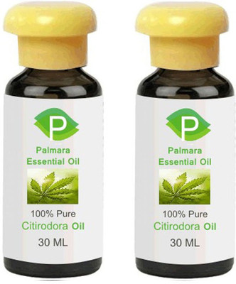 

Palmara Citriodora Essential Oil 60ml- Eucalyptus Citriodora 100% Pure(60 ml)
