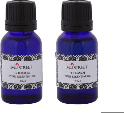 

Imli Street Geranium & Bergomot Essential Oil(30 ml)
