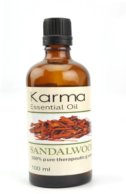 

Karmakara 100% pure Therapeutic Grade undiluted essential oils in 100 ml Bottles-sandalwood oil(100 ml)