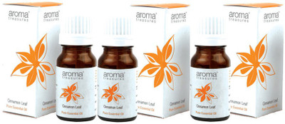 

Aroma Treasures Cinnamon leaf Essential Oil 10ml (Pack Of 3)(30 ml)