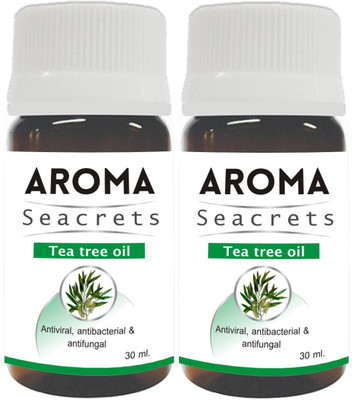 

Aroma Seacrets Tea tree Oil (30ml) - Pack of 2(60 ml)