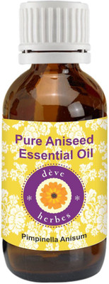 

DèVe Herbes Pure Aniseed Essential Oil 30ml - Pimpinella Anisum(30 ml)