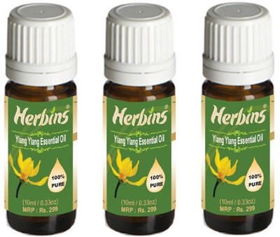 

Herbins Ylang Ylang Essential Oil Combo-3(30 ml)