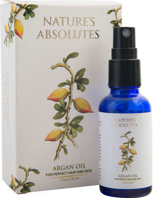 

Nature's Absolutes Pure Moroccan Argan Oil - 30 ml - Imported From Morocco for Hair , Skin & Nails for hair growth , skin moisturizer , anti aging and anti-wrinkles , ultimate beauty secret(30 ml)