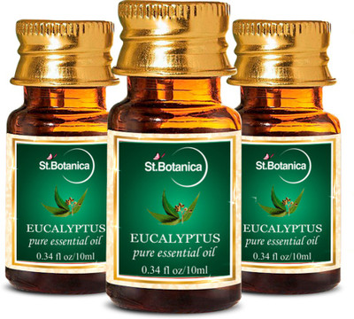 

St.Botanica Eucalyptus Pure Aroma Essential Oil - 3 Bottles(30 ml)